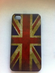 Чехол Британский флаг,  ретро,  для Iphone 4 или Iphone 4S в наличии.  М