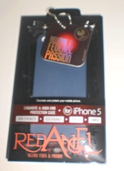 Ультратонкий чехол-накладка для iPhone 5  Red Angel(оригинал)
